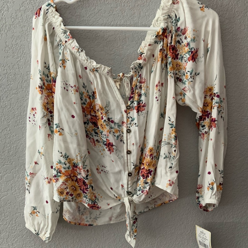 off the shoulder blouse